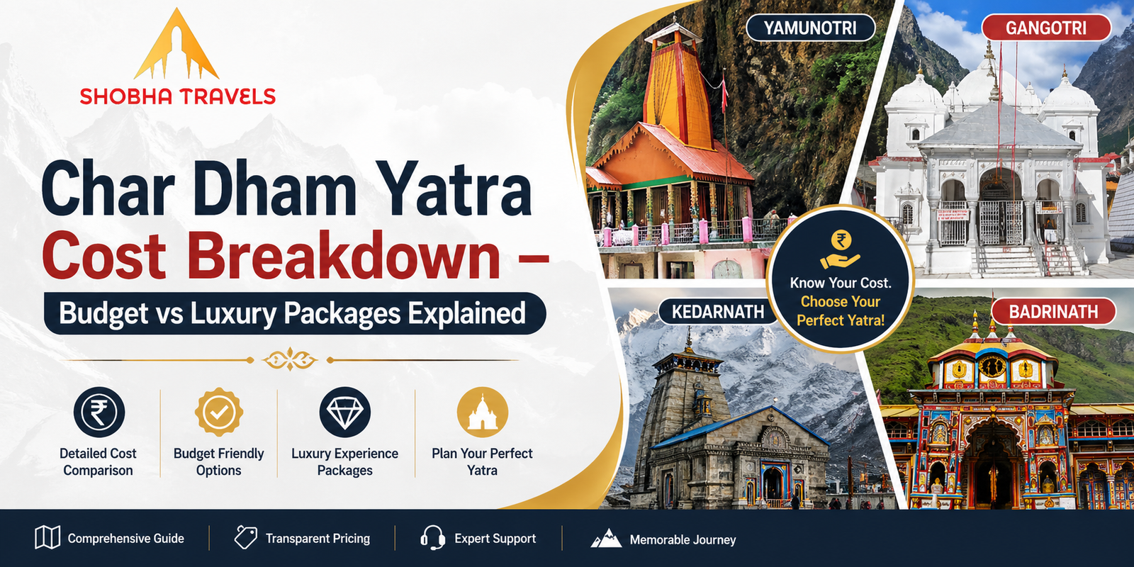 Char Dham Yatra Cost Breakdown